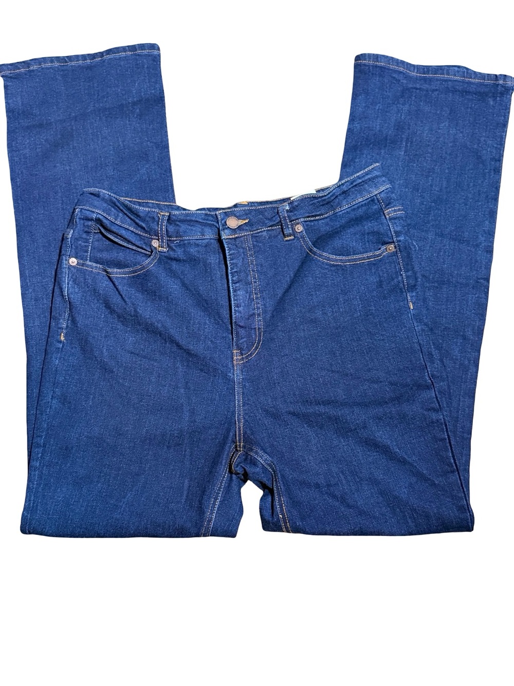 Oat New York Straight-Leg Dark Blue Women's Jeans